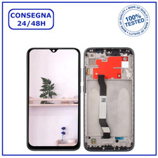DISPLAY LCD XIAOMI REDMI NOTE 8T M1908C3XG SCHERMO 6.3" + TOUCH SCREEN CON FRAME