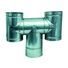 Windproof H chimney chimney