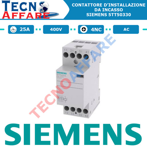 Contattore incasso per - da,
