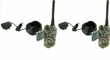 COPPIA WALKIE MIDLAND G9 PRO CAMOUFLAGE + CUFFIE 30KM AUTONOMIA, MIMETICO