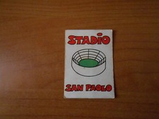 ricambio x gioco da tavolo-FOOTBALL IL CALCIO MERCATO-CARTA STADIO SAN PAOLO