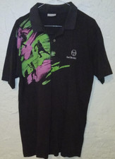 SERGIO TACCHINI PAT CASH Vintage 80/90s Maglia Shirt Tennis Camiseta Trikot VI L