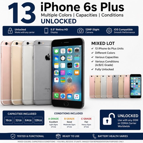 Apple iphone plus - 6s, –