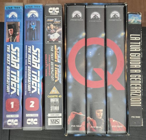 Vhs star trek tng voyager - vhs,