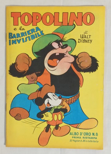 Albo oro topolino e - d'oro, la