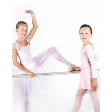 Calze Danza Classica microfibra collant rosa ballerine bambine saggio studio