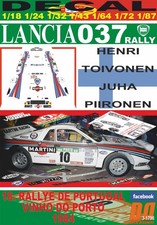DECAL LANCIA 037 RALLY H
