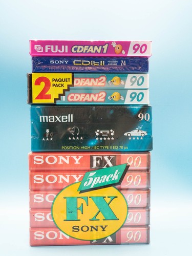 Lotto musicassette vergini - lotto,