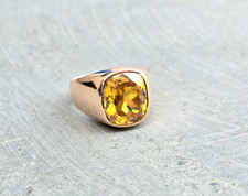 Anello da uomo in oro rosa