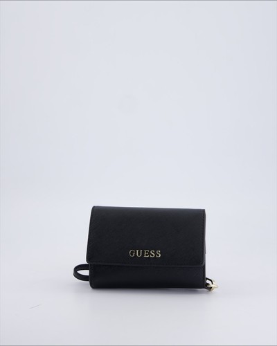 Portafoglio guess pelle nero - guess,