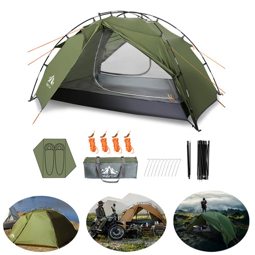 Tenda campeggio gatto - da, notte