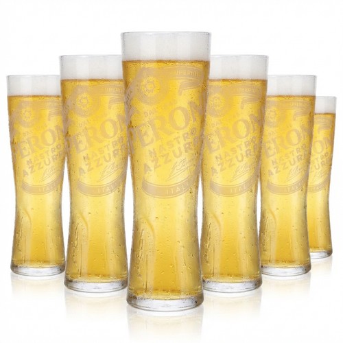 Bicchieri birra peroni 3l - bicchieri,