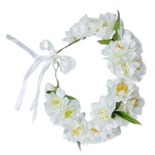 Elegante Corona di Fiori