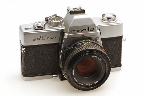 Minolta srt100x fotocamera - minolta,