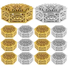  24 pezzi squisiti scatole di caramelle scatole regalo esagono container per la