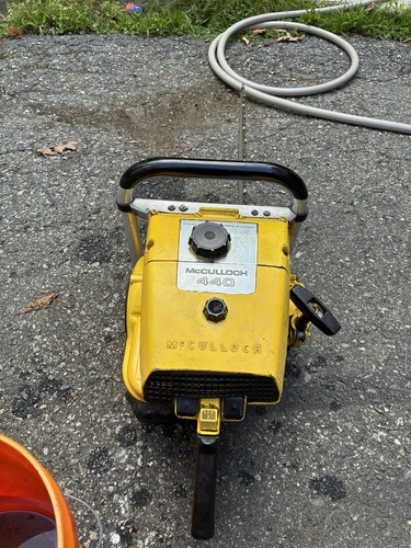 Vintage mcculloch 440 gasoline - 440,