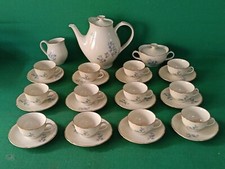 BELLISSIMO SERVIZIO TAZZINE CAFFÈ VINTAGE X 12 PORCELLANA RICHARD GINORI. CS96