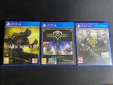 GIOCHI PS4-DARK SOULS 3,KINGDOM HEARTS 1.5+2.5 REMASTERED,THE ORDER 1886