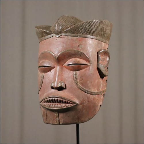 89923 maschera chokwe - chokwe, congo