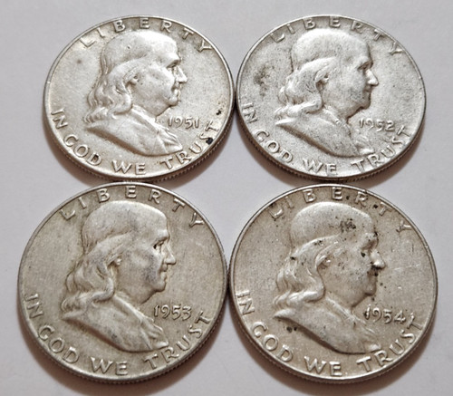 Mezzi dollari franklin - mezzi,