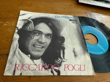 7"  45  ITALY Riccardo Fogli