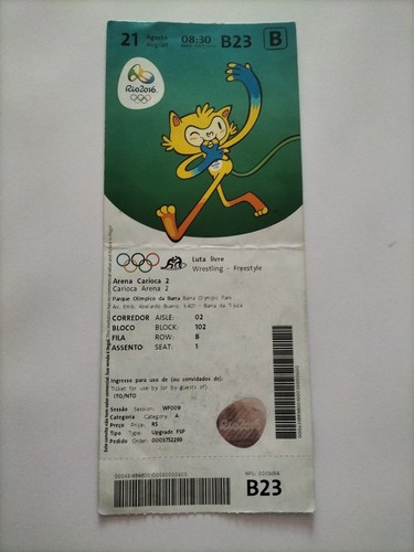 Biglietto olimpiadi 08 - biglietto,