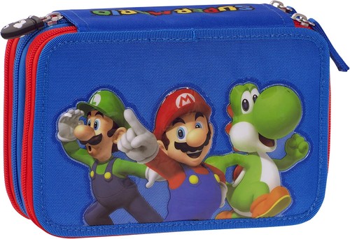 Astuccio scuola super mario - super,