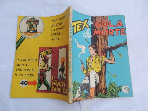Tex spillato originale - originale, n.39