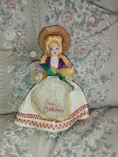 Bambola pannolenci costumi san - bambola,