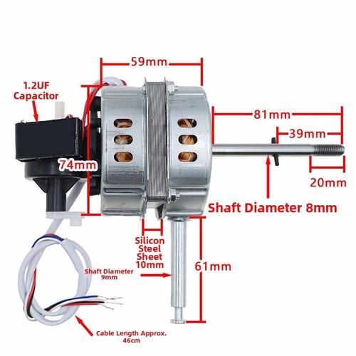 Motore ventilatore elettrico - ventilatore,