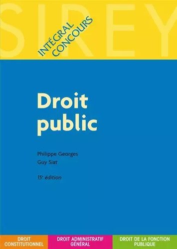 Droit public philippe georges - droit,