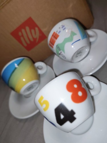 Lotto tazzine illy art - illy,