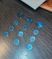 bottoni madreperla blu medio 3