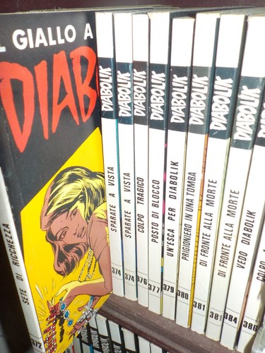 Diabolik costola bianca 301 - bianca,
