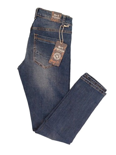 Jeans uomo denim quattro - denim,