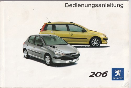 Peugeot 206 manuale - peugeot, di