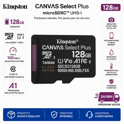 Kingston canvas select - canvas, plus