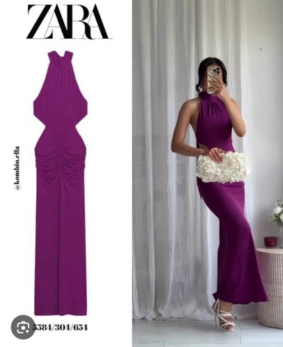 Abito lungo zara raccolto - abito,