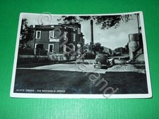 Cartolina Mirto Crosia ( Cosenza ) - Via Nazionale Jonica 1954