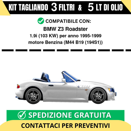 Tagliando per bmw roadster - tagliando,