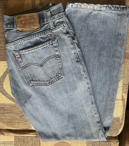 Jeans denim blu levis - denim,