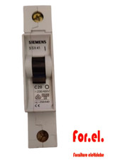 Siemens 5SX41 C20 Interruttore