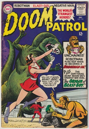 Doom patrol 100 dc comics - patrol,