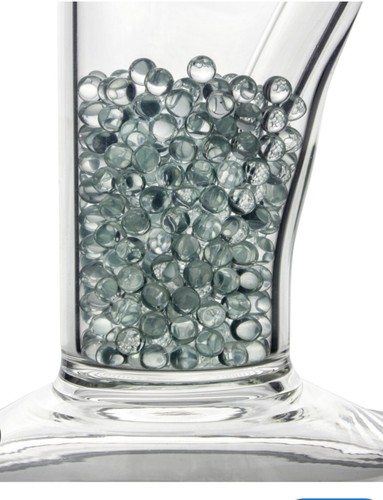Tubo acqua bong bubbler vetro - acqua,