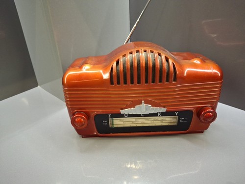 Vintage tucky red transistor - vintage,