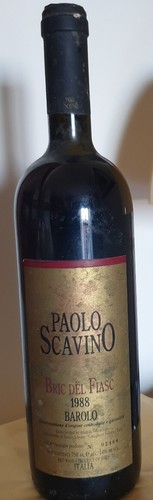Bottiglia vino barolo paolo - vino,