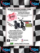 SCOOTER BICICLETTA ELETRICA