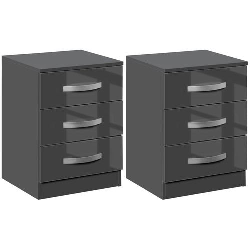 Set comodini moderni con 3 - set,