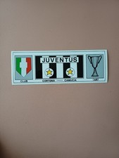 VECCHIO ADESIVO SPORTIVO CALCIO JUVENTUS CLUB CORTONA CAMUCIA AREZZO