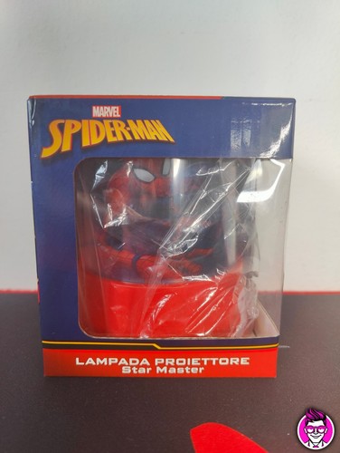 Spiderman lampada proiettore - spiderman,
